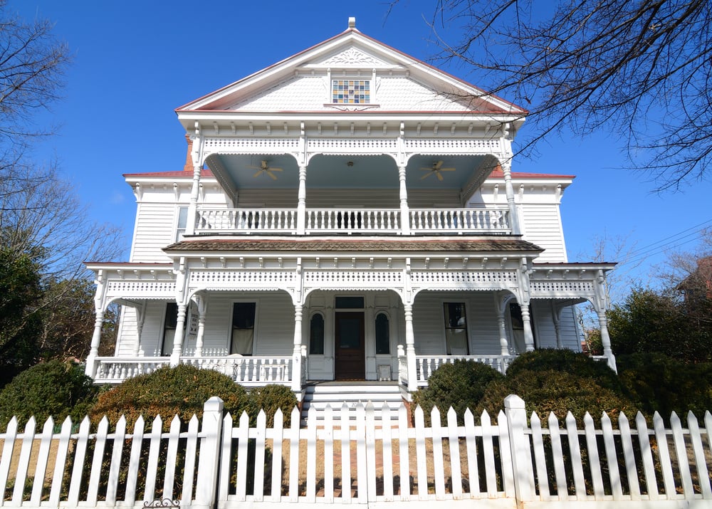 Antebellum house exterior