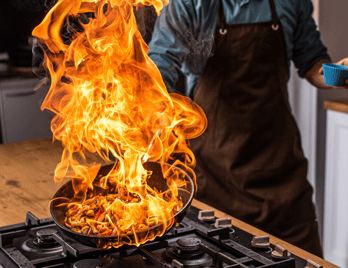 Kitchen fire (1)
