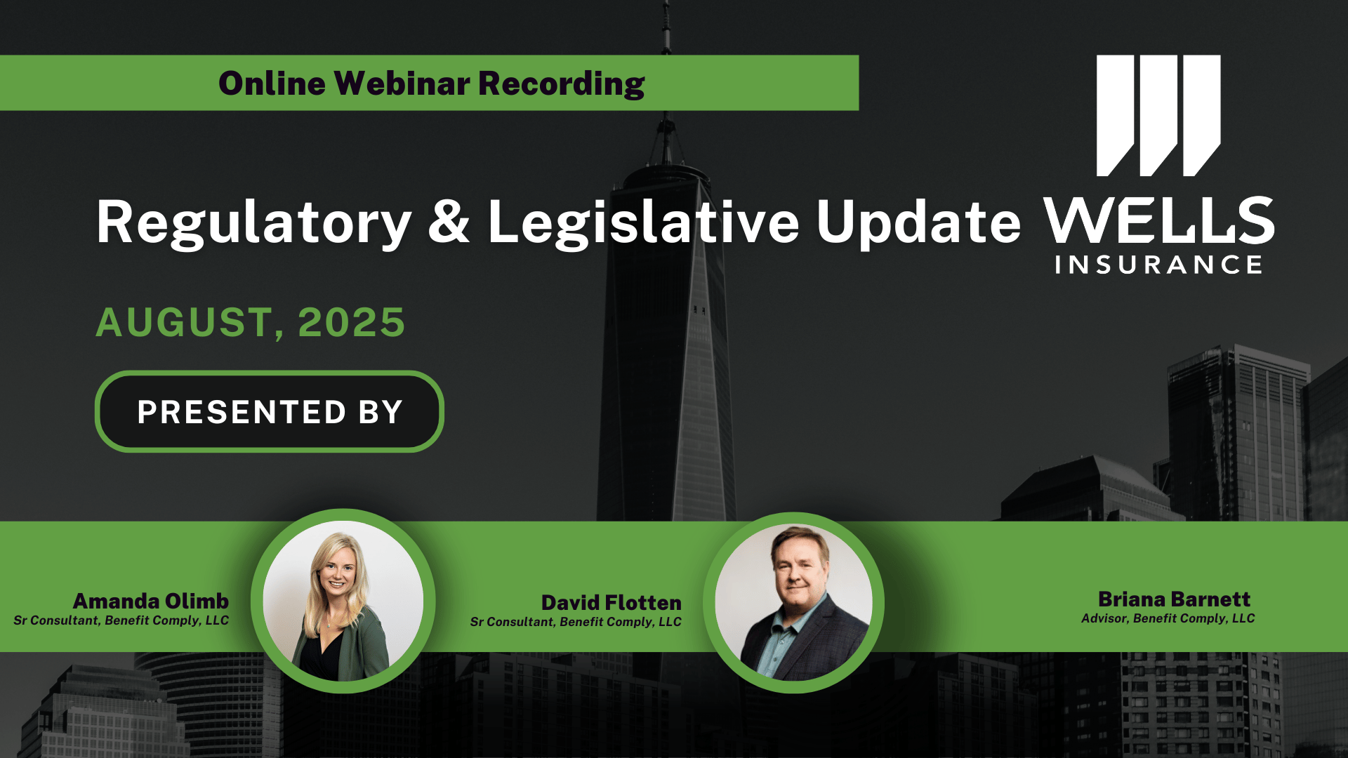 Regulatory and Legislative Update