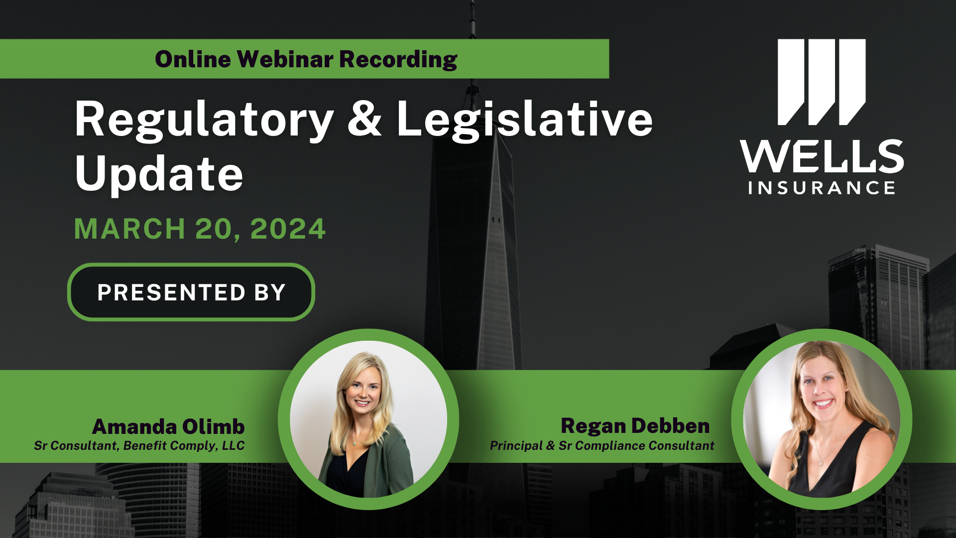 Regulatory & Legislative Update
